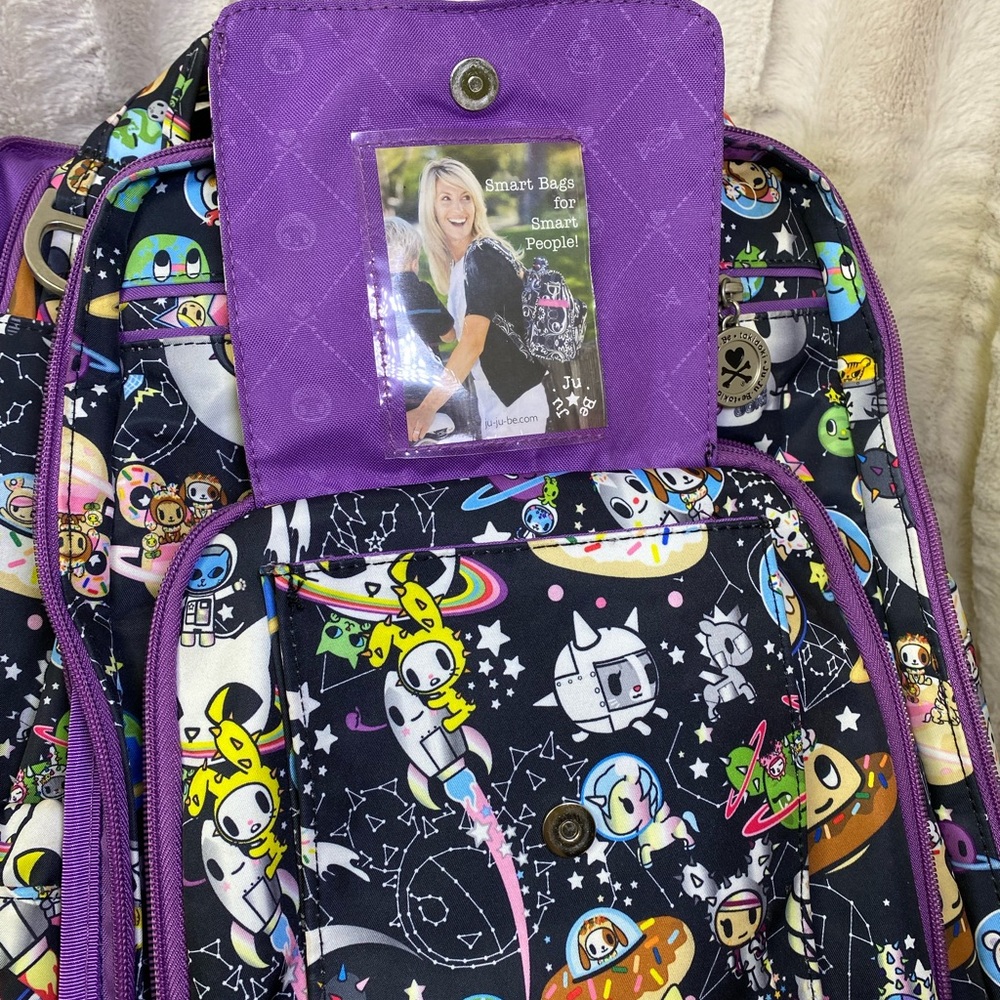 🌈SOLD🌈JuJuBe x Tokidoki Space Place Donut Unicorn Kawaii Full Size Large Pack - Picture 2 of 16